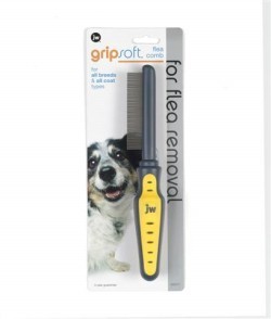 Jw Gripsoft Dog Flea Comb