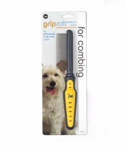 Jw Gripsoft Dog Comb Medium