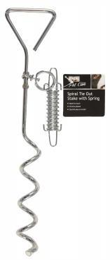 Dog Spiral Tie Out Stake