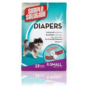 Simple Solution Disposable Diaper X Small (12's)