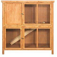 Bateman Double Decker Rabbit Hutch 124x65x130 - from Pet Shopper