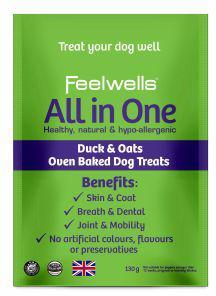 Feelwells Benefits All in One Healthy Dog Treats 130g