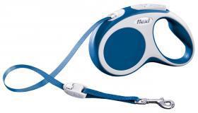 Extending Dog Lead Flexi Vario Blue 5m For Small Dogs