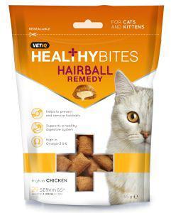 M & C Vet IQ Healthy Bites Hairball Remedy Cat Treats