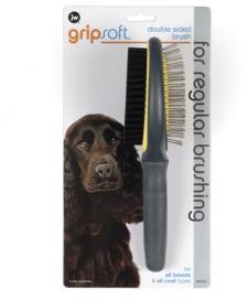 Jw Gripsoft Double Sided Dog Brush