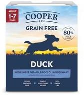 Cooper & Co Duck 80% Meat Dog Food 10 x 400g Trays
