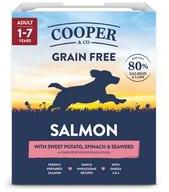 Cooper & Co Salmon 80% Meat Dog Food 10 x 400g Trays