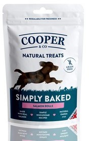  Cooper & Co Grain Free Salmon Rolls Dog Treats
