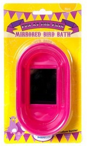 Happy Pet Mirrored Bird Bath