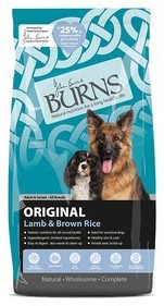 Burns Lamb and Brown Rice Dog Food 12Kg