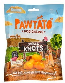 Pawtato Small Knots (Vegan) Dog Treats x 12