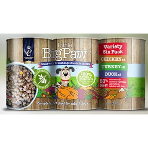 Little Big Paw Dog Variety 390g x 6Pk