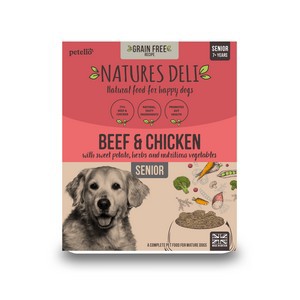 Natures Deli Grain Free Senior Dog Food 395g x 7