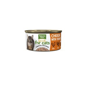 Natures Menu Cat Food Chicken and Turkey 85g Can