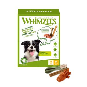 Whimzees Variety Box Medium Dog Treats 
