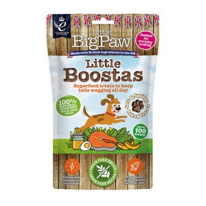 Little BigPaw Little Boostas Superfood Treats 90g x 12 packets