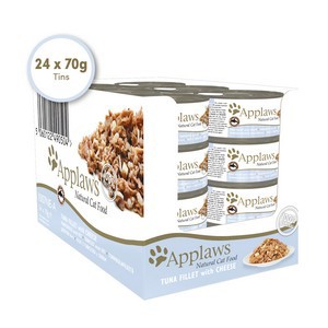 Applaws Cat Food Tuna and Cheese 70g x 24