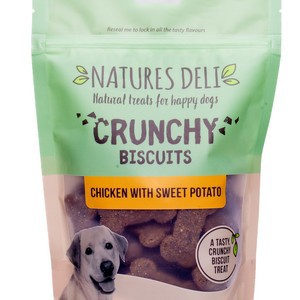 Natures Deli Crunchy Biscuit Chicken With Sweet Potato 225g x 10 packets