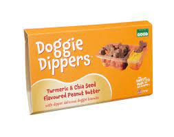 Doggie Dippers Tray Turmeric and Chia Seed 100g