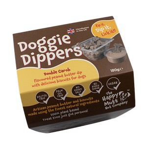 Doggie Dipper Pots Double Carob 180g