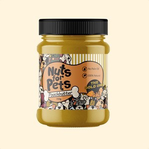 Nuts for Pets The Gold One Peanut Butter for Dogs 350g