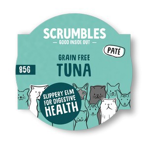 Scrumbles Wet Cat Food Tuna x 8 packs of 85g