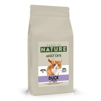 Taste Of Nature Duck and Rice Cat Food 1.5kg