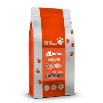 Animal Antics Super Premium Chicken and Rice Cubes Dog Food 12Kg