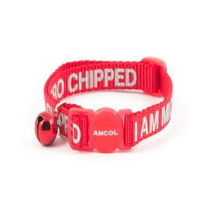 Ancol I Am Microchipped Nylon Cat Safety Collar