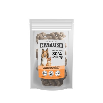 Taste of Nature 80% Poultry Dog Treats 500g