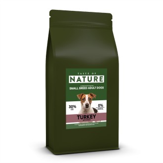 Taste of Nature Goodness Grains Turkey and Rice Small Breed 10kg