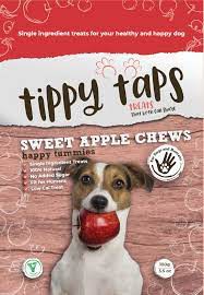 Tippy Taps Sweet Apple Chew Dog Treats 100g