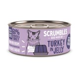 Scrumbles Wet Cat Food Turkey x 18 tins of 80g