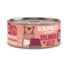 Scrumbles Wet Cat Jelly Salmon 80g x 18 Tins