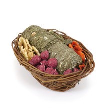 Naturals Willow Treat Basket for Small Animals