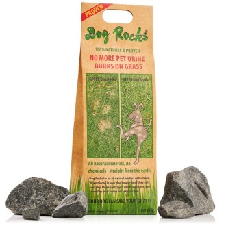 Dog Rocks Helps Prevent Lawn Burn