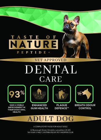 Taste of Nature Dental Care Peptide+ Dog Food 10kg
